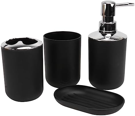 ABOOFAN 4 Piece Bathroom Accessory Set