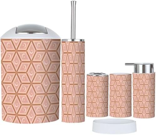 Celestial Bathroom Accessories Set 6 Pcs 1