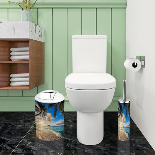Boho Style 6-Piece Bathroom Accessory Set