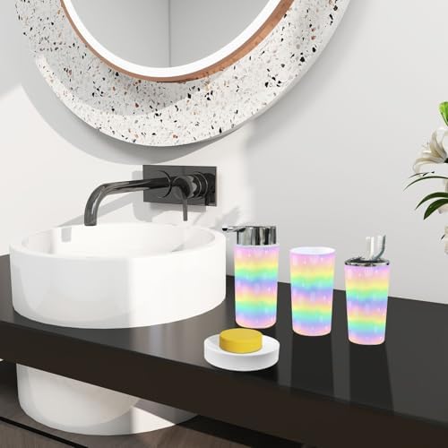 Boho Galaxy Bathroom Accessory Set 6 Piece