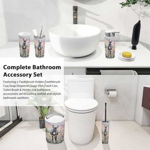 TRANQDEHOM Bathroom Accessory Set 6 Piece