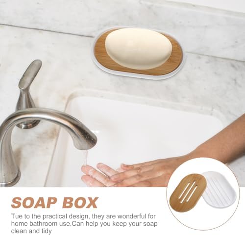 PRETYZOOM White Bathroom Storage Tray Set
