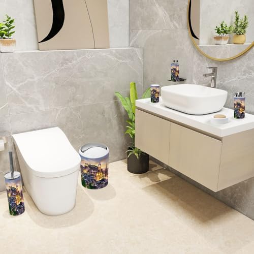 Edinburgh City Castle Bathroom Accessories Set 6 Piece 1