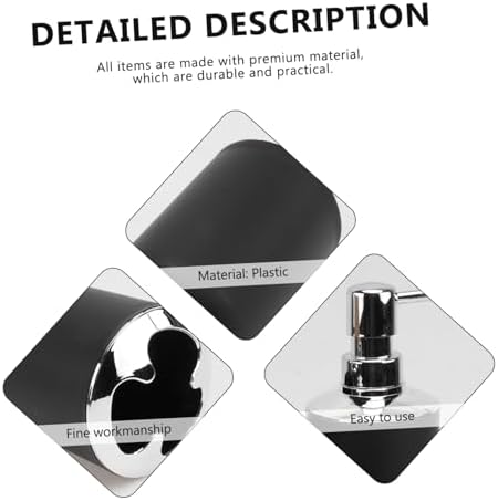 ABOOFAN 4 Piece Bathroom Accessory Set