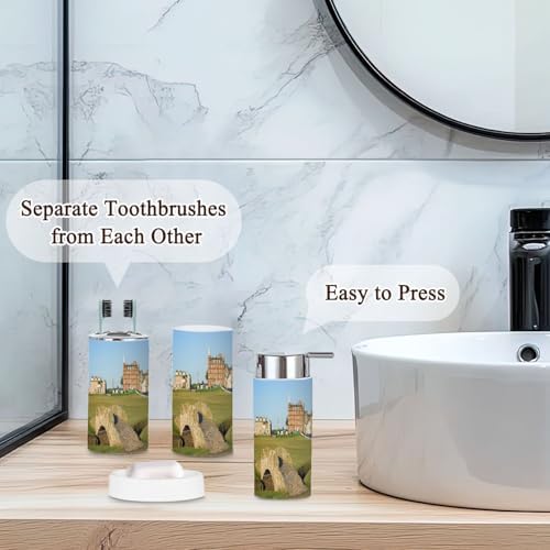 6 Piece Boho Decor Bathroom Accessories Set