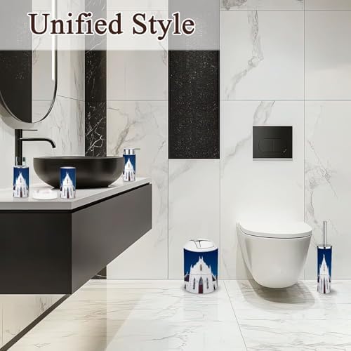 6 Piece Dutch Colonial Bathroom Accessories Set