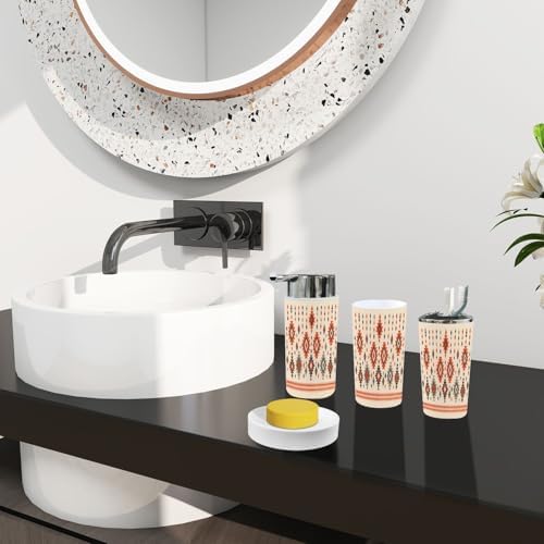 TRANQDEHOM 6-Piece Bathroom Accessory Set