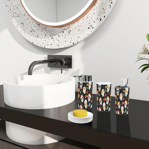 Boho Modern Bathroom Accessory Set 6 Piece