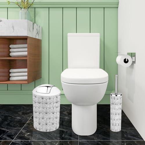 Boho Art Bathroom Accessory Set 6 Piece 1