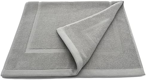 Lincoln Palm Turkish Cotton Bath Mat - 1000 GSM Thick Luxury Spa Quality