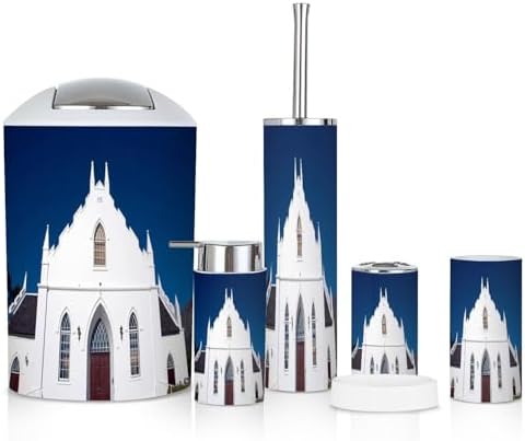 6 Piece Dutch Colonial Bathroom Accessories Set