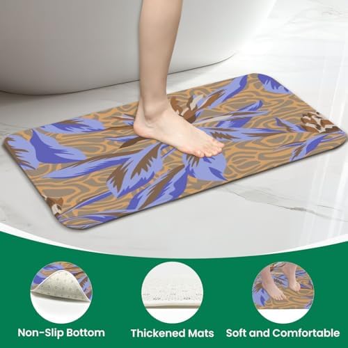 4-Piece Shower Curtain Set with Rugs and Mat
