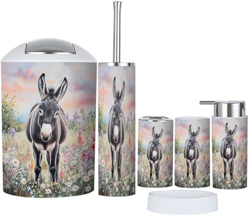 TRANQDEHOM Bathroom Accessory Set 6 Piece