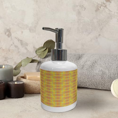 Ambesonne Exotic Soap Toothbrush Holder Set