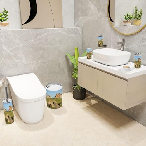 6 Piece Boho Decor Bathroom Accessories Set