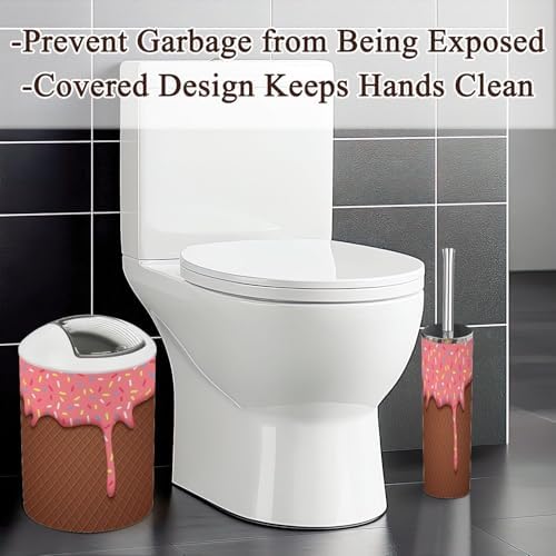 Bathroom Accessories Set 6 Pcs Modern Durable Decor 1