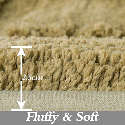 TOMORO Non-Slip Microfiber Bath Rug 175 x 27 inch Green