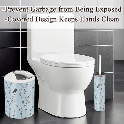 Bathroom Accessories Set 6 Pcs Durable Modern Organize