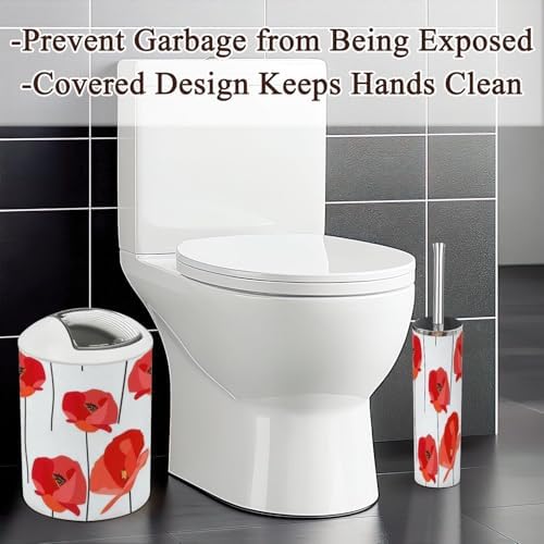 Boho Bathroom Accessories Set 6 Piece Modern