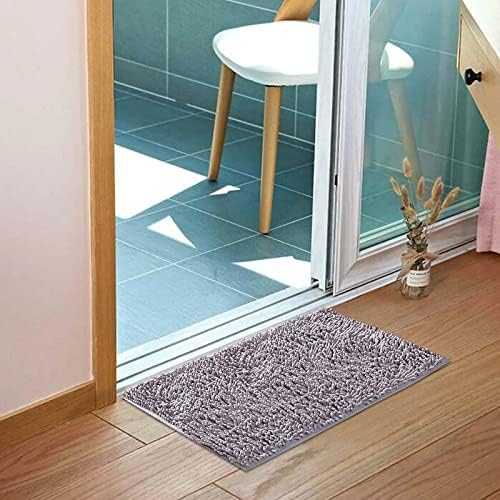 Scceatti Plush Kitchen Rugs Set Non-Slip Bathroom Mat