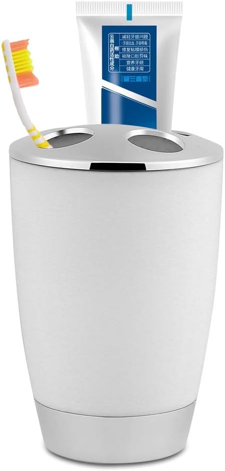 Hapivida 4 Piece Bathroom Accessory Set White 1