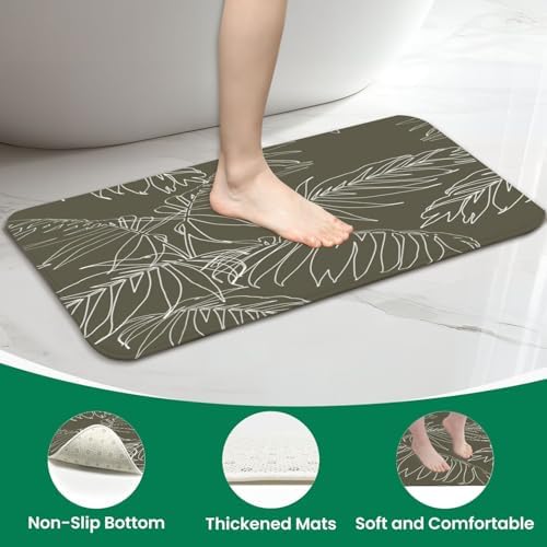 4 Piece Shower Curtain Set with Rugs and Mats 1