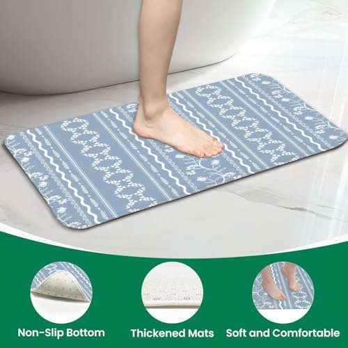 4 Pieces Shower Curtain Set with Rugs