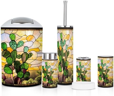 Mystical Southwestern Desert Bathroom Accessories Set