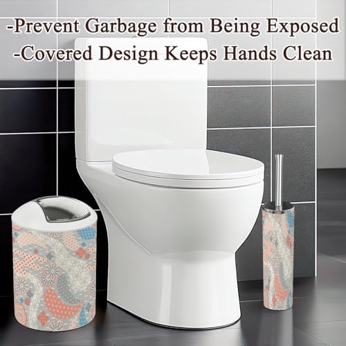 Bathroom Accessories Set 6 Pcs Durable Japanese Style
