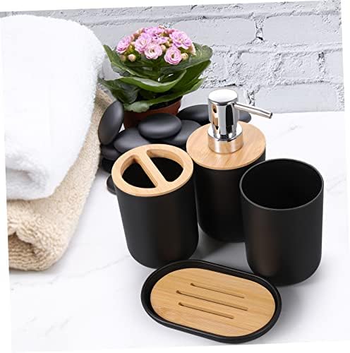 Cabilock Bath Accessories Set with Cup Holder and Toothbrush Holder 1