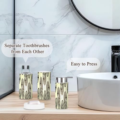 JBNJANKDAV Bathroom Accessories Set 6 Pcs