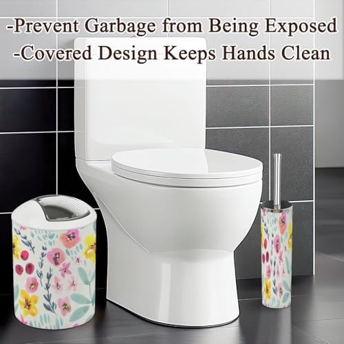 6 Piece Boho Bathroom Accessories Set 1