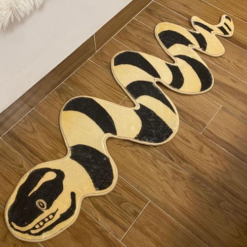 BINGGA Nonslip Snake Carpet for Bathrooms and Living Rooms 1