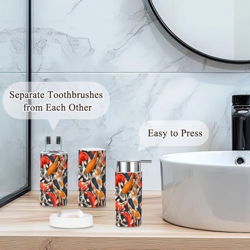 Bathroom Accessories Set 6 Pcs Durable and Stylish
