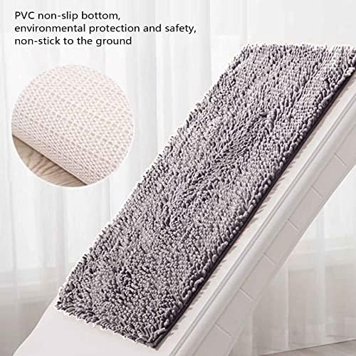 Scceatti Plush Kitchen Rugs Set Non-Slip Bathroom Mat