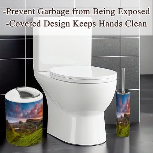 6 Piece Sunset Quiraing Isle Skye Bathroom Accessories Set