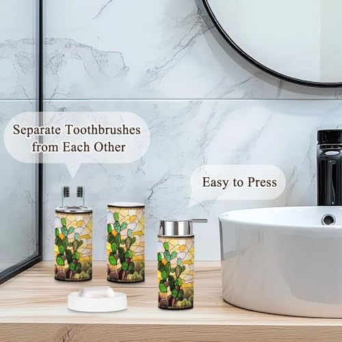 Mystical Southwestern Desert Bathroom Accessories Set