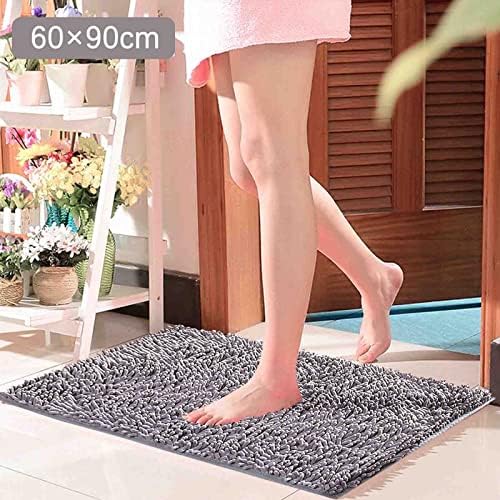 Scceatti Plush Kitchen Rugs Set Non-Slip Bathroom Mat