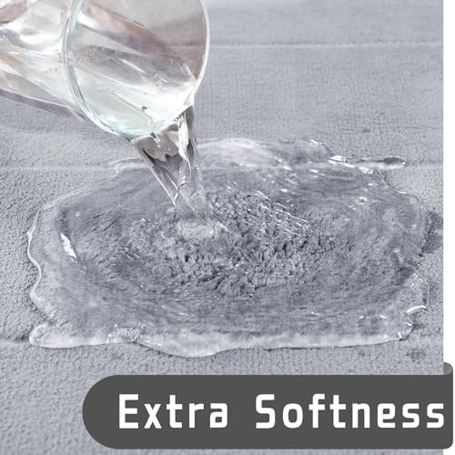 Yimobra Memory Foam Bath Mat Set 2-Piece
