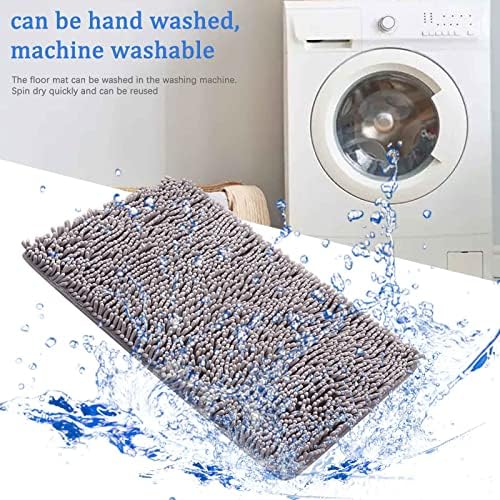 Scceatti Plush Kitchen Rugs Set Non-Slip Bathroom Mat