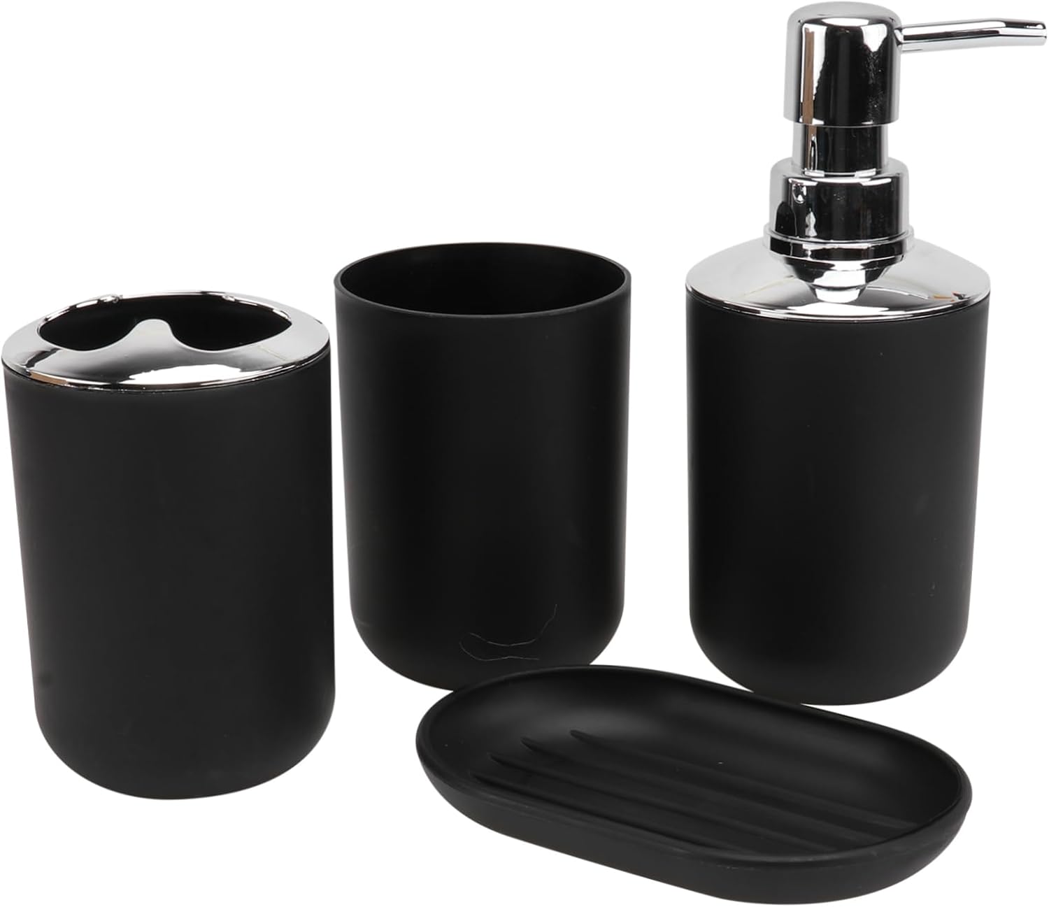 ABOOFAN 4 Piece Bathroom Accessory Set