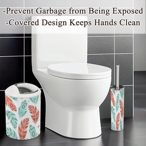 Bathroom Accessories Set 6 Pcs Modern Durable Storage