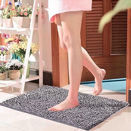 Scceatti Plush Kitchen Rugs Set Non-Slip Bathroom Mat