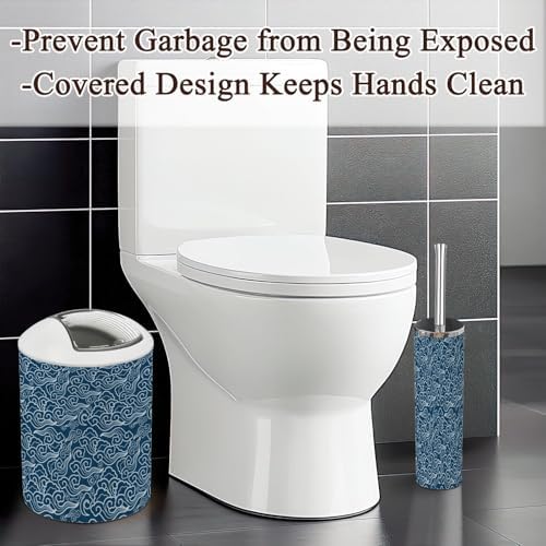 Traditional Japanese Bathroom Accessories Set 6 Pcs