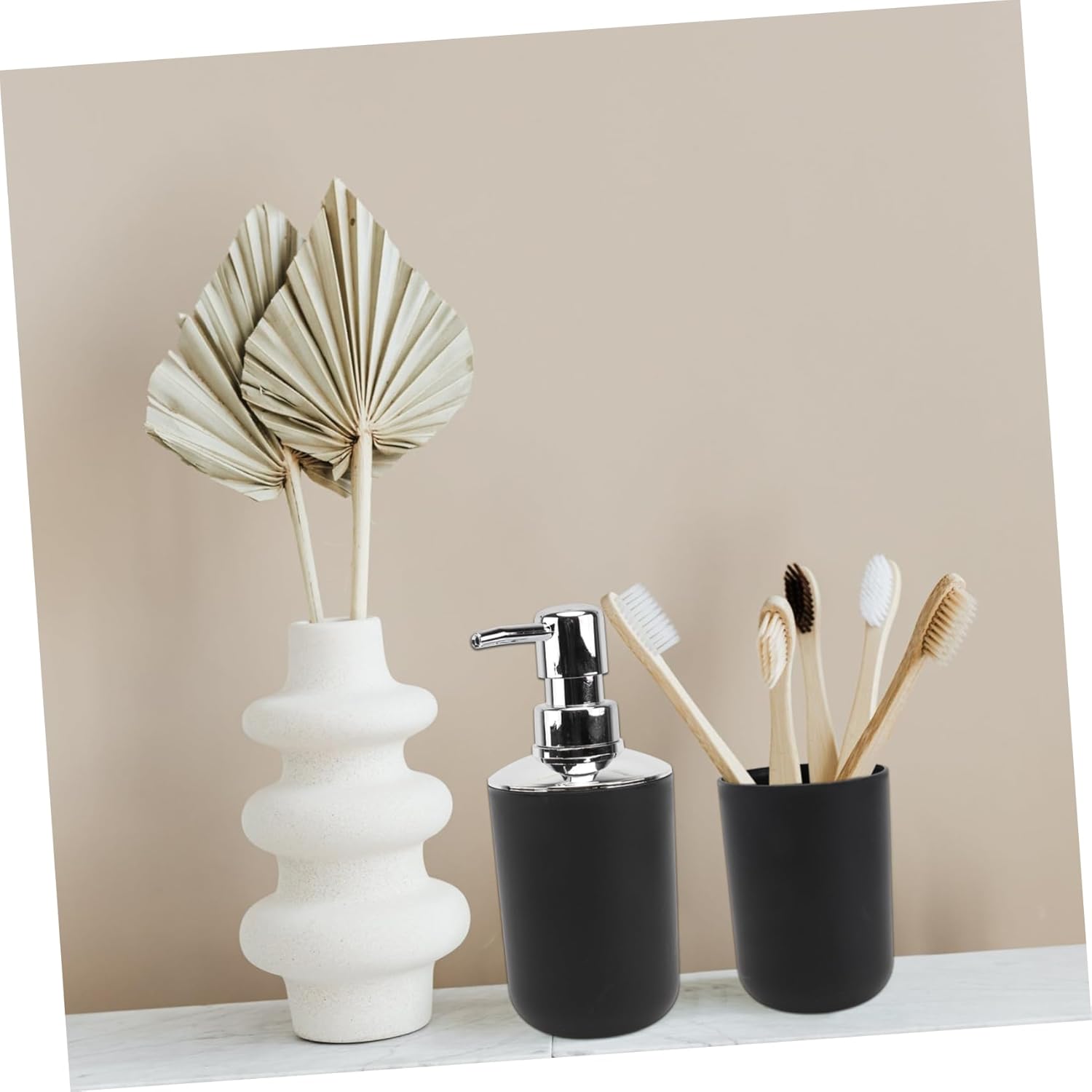 ABOOFAN 4 Piece Bathroom Accessory Set