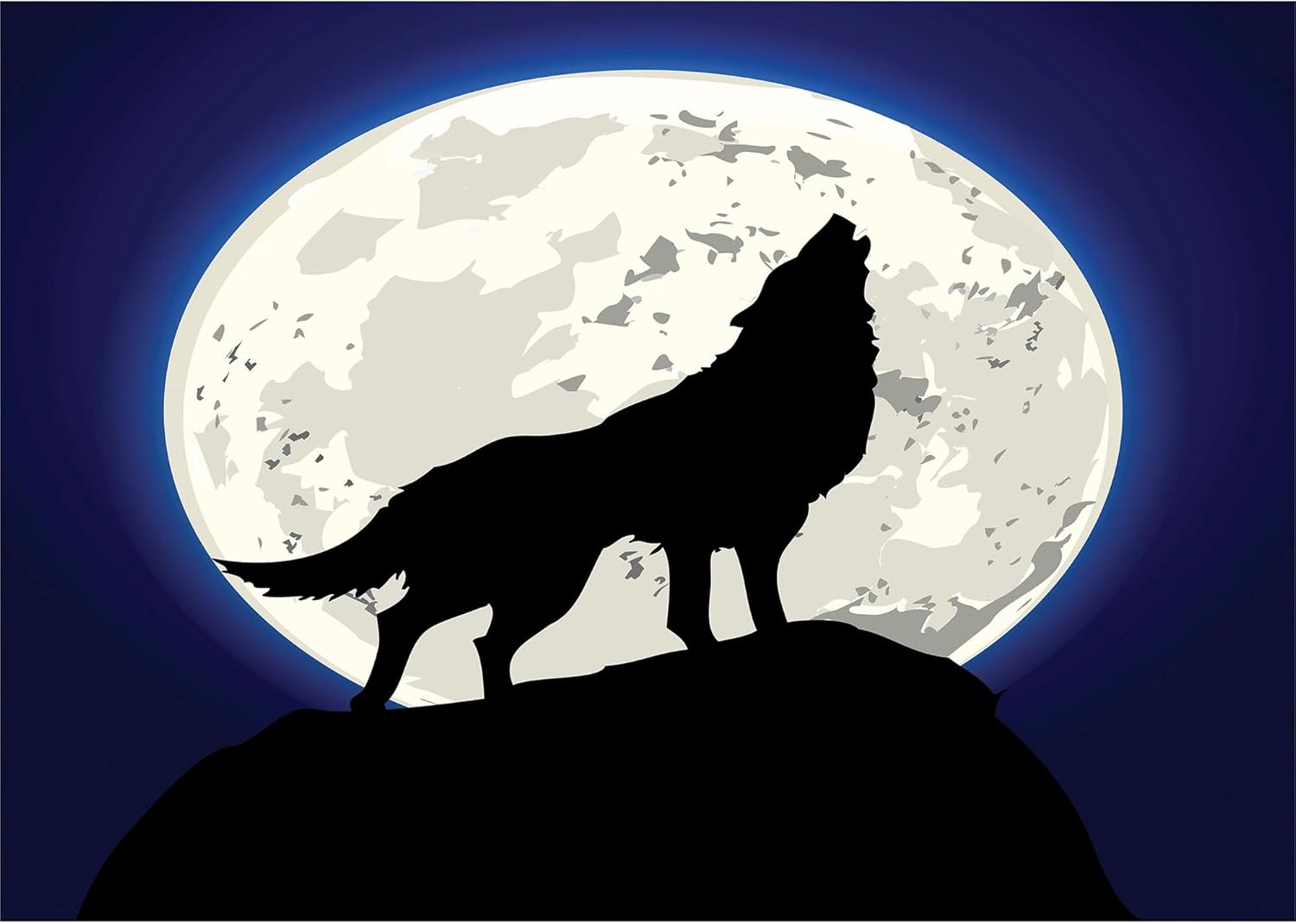 Ambesonne Wolf Soap Dispenser Toothbrush Holder Set