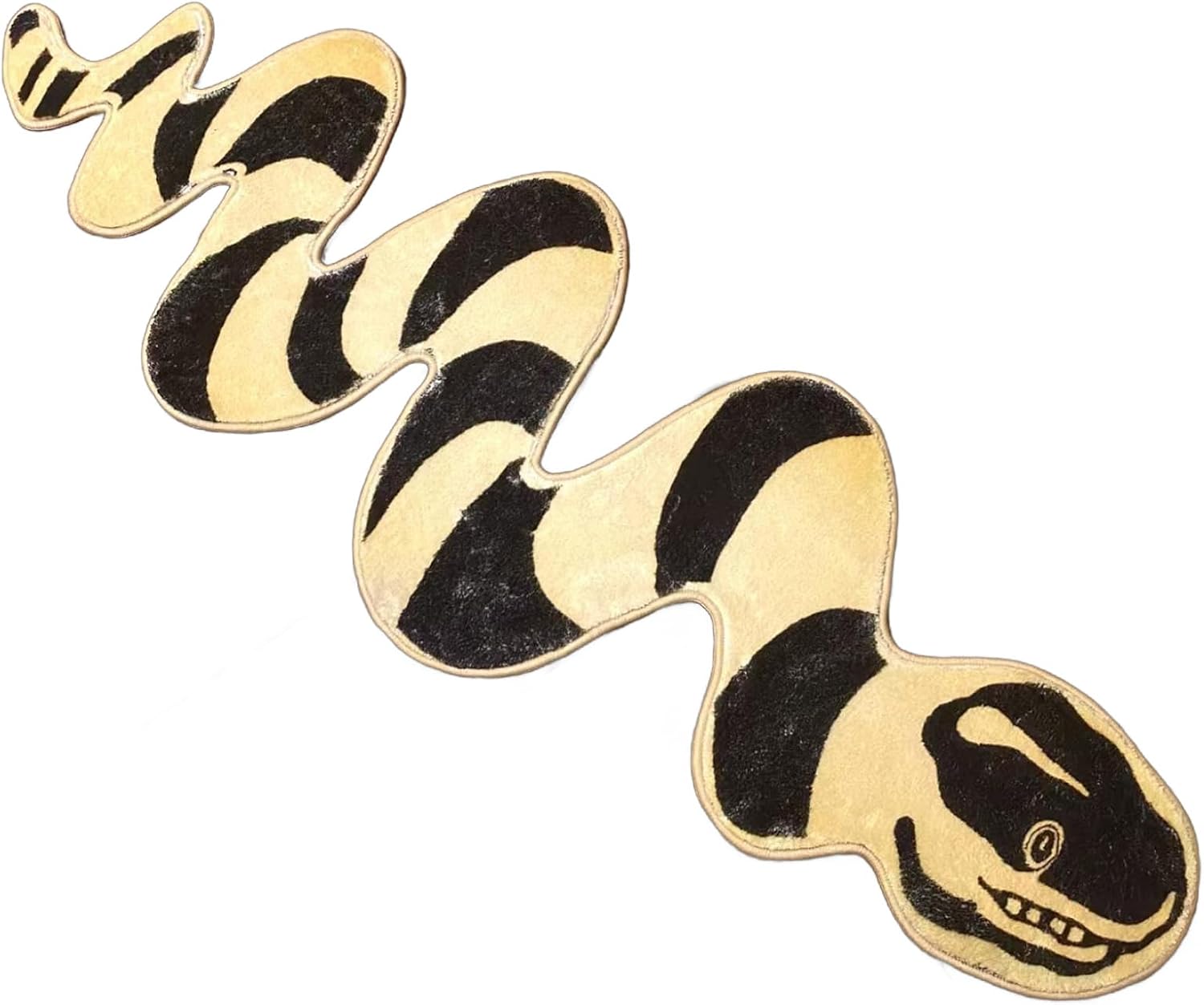 BINGGA Nonslip Snake Carpet for Bathrooms and Living Rooms 1