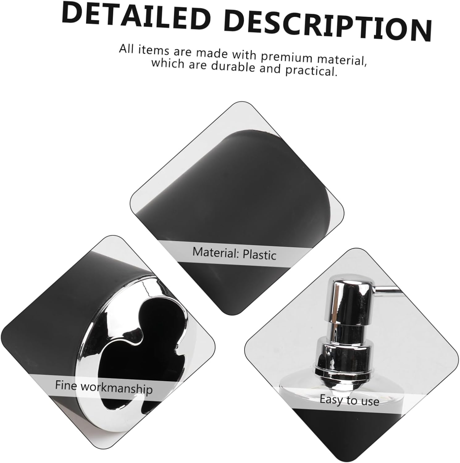 Alipis Four-Piece Toiletry Set for Home or Hotel