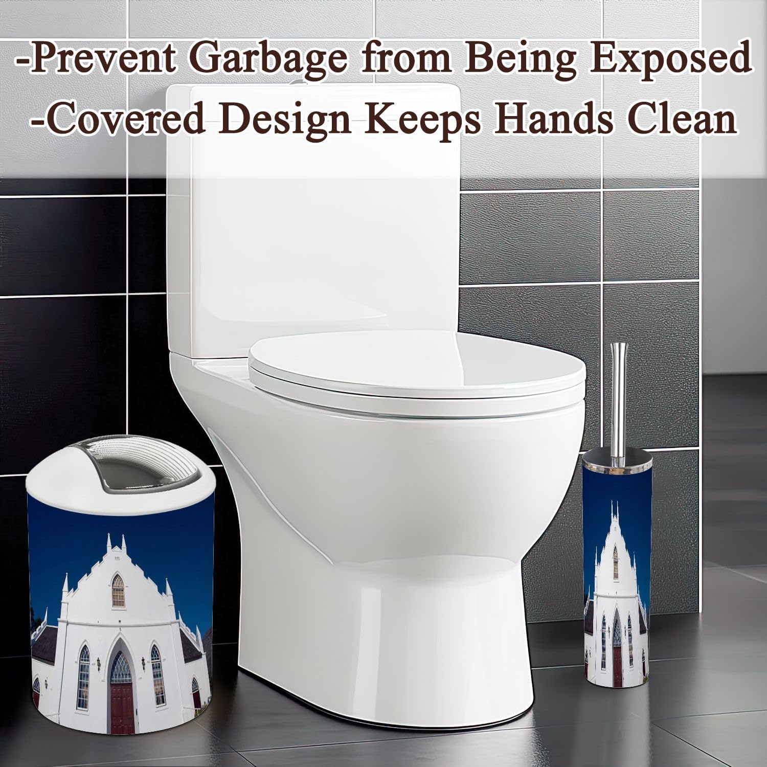 6 Piece Dutch Colonial Bathroom Accessories Set