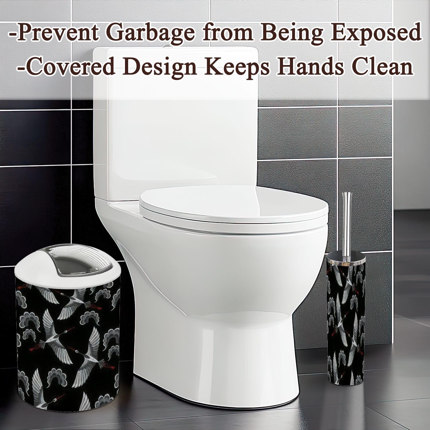 JBNJANKDAV 6 Pcs Bathroom Accessories Set